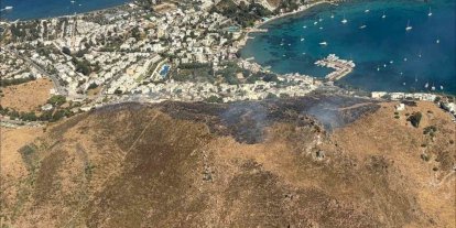 Bodrum’daki yangın kontrol altına alındı