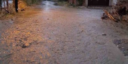 Çorum’da kuvvetli sağanak hayatı olumsuz etkiledi