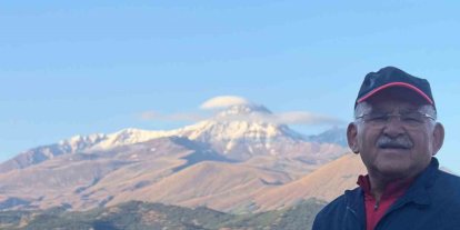 Başkan Büyükkılıç, Erciyes’e kar yağdığını duyurdu