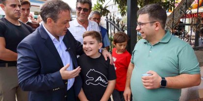Vali Sözer, vatandaşlarla bir araya geldi