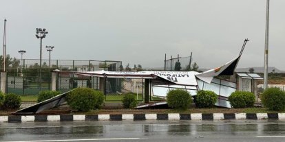 KKTC’de şiddetli yağış, dolu ve fırtınaya karşı turuncu alarm