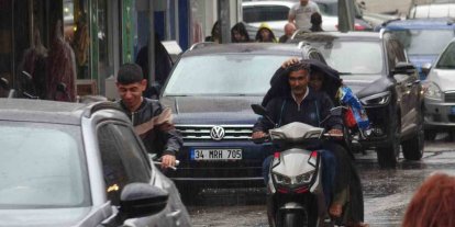 Kilis’te yağış etkili oldu