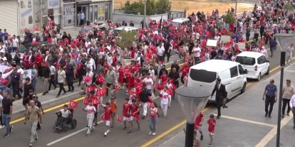 Gaziantep’te 30 Ağustos zafer yürüyüşü ve basket takımı lansmanı yapıldı