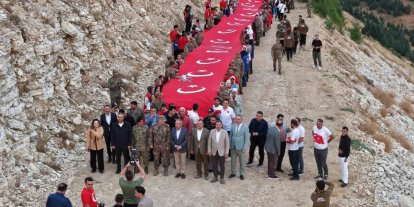Kahramanmaraş’ta Bayrağa Saygı Yürüyüşü gerçekleştirildi