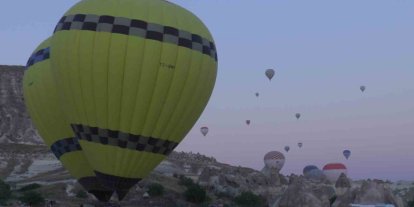 Kapadokya’da balonlar 3 gündür gökyüzüne yükselemiyor