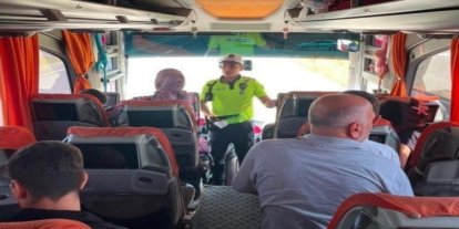 Kars’ta şehirler arası yollarda trafik denetimleri sürüyor