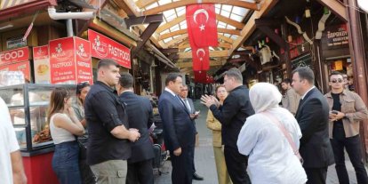 Kütahya Valisi Musa Işın, Sokak Sağlıklaştırma Projesi alanında incelemelerde bulundu
