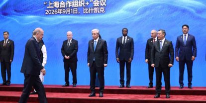 Cumhurbaşkanı Erdoğan, ŞİÖ+ Zirvesi’nde aile fotoğrafına katıldı