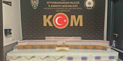 Polis 700 paket gümrük kaçağı sigara ele geçirdi