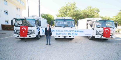 Yüreğir Belediyesi hizmet filosuna 4 yeni araç daha kazandırdı