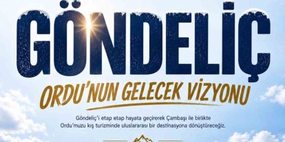 Ordu Göndeliç Dağı’na dev kış turizmi merkezi: 4 bin hektarlık tesis