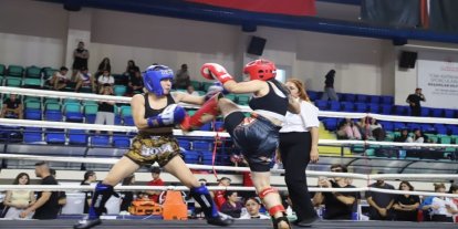 Zaferin topraklarında kick boks heyecanı