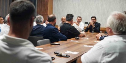 Başkan Çetinkaya, muhtarlarla bir araya geldi