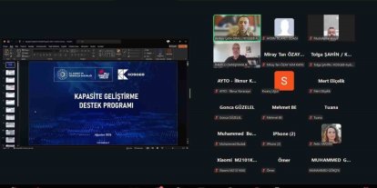 AYTO üyelerine çevrimiçi destek eğitimi