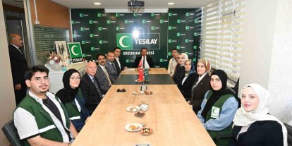 Yeşilay Erzurum Şubesi faaliyetlerde Türkiye 1’incisi oldu