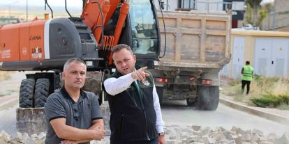 Çivril TOKİ’ye konforlu ulaşım için ilk adım