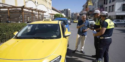 Mersin’de 810 ticari taksi denetlendi, 280’ine ceza kesildi