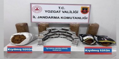 Yozgat’ta toplam 12 bin adet makaron ele geçirildi