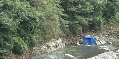 Ordu’da patpat dereye uçtu: 1 ölü, 1 yaralı