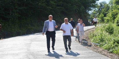 Canik Belediyesi’nden kırsala 150 milyonluk ulaşım yatırımı