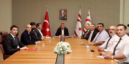 KKTC Cumhurbaşkanı Erhürman, Türkiye’den gelen Deniz Kazaları İnceleme heyetini kabul etti