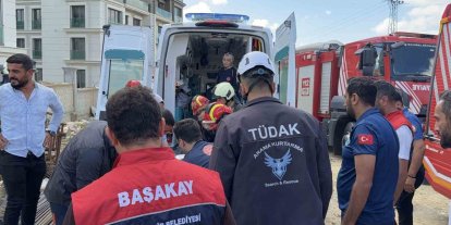 Başakşehir’de inşaat alanında göçük: 1 işçi hayatını kaybetti