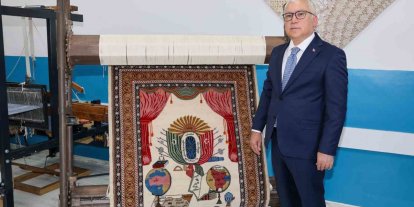 Yetimlerin 104 yıllık emaneti Misak-ı Milli Halısı yeniden dokundu