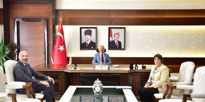Başkan Arıkan, Aydın Valisi Varol ile bir araya geldi