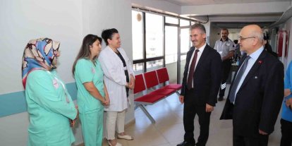 Erzurum İl Sağlık Müdürü Meral saha çalışmalarına yoğunlaştı