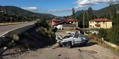 Tokat’ta iki otomobil çarpıştı: 1 ölü, 3 yaralı