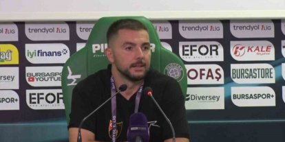 Bursaspor - İstanbulspor maçının ardından