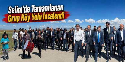 Selim’de 7,5 Kilometrelik Grup Köy Yolu Tamamlandı