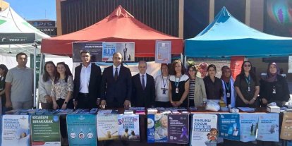 Erzincan’da Halk Sağlığı Haftası kapsamında farkındalık standı açıldı