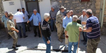 Kemaliye Kaymakamı Arıkan, Yıldızlı köyünü ziyaret etti