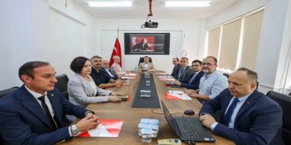 Bilecik’te Toprak Koruma Kurulu toplandı