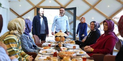Başkan Özlü, Başiskele’nin üretken kadınları ile bir araya geldi