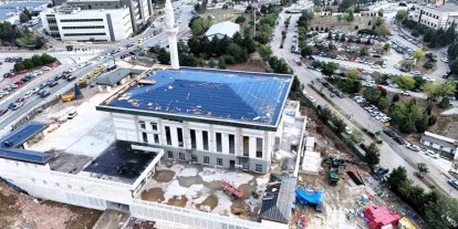 "Umuttepe Camii ve Otopark Projesi" gün sayıyor: Yüzde 90’ı tamamlandı