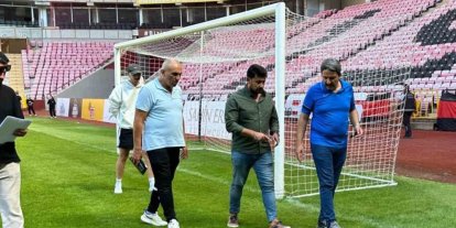 Prof. Dr. Fethi Heper Stadyumu’nda sezon öncesi hazırlıklar sürüyor