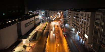 100. Yıl Caddesi’nde baştan sona yenileme çalışmaları sürüyor