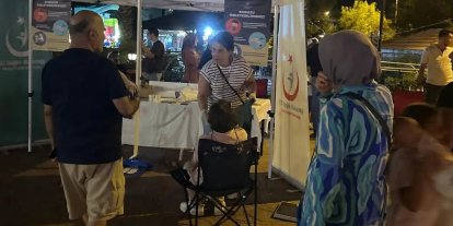 Vatandaşlar sağlıklı gelecek için bilgilendirildi