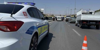 Konya’da 6 araçlı zincirleme kaza: 1 yaralı