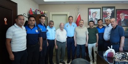 Darende’de zabıta personeliyle ’Zabıta Haftası’ buluşması