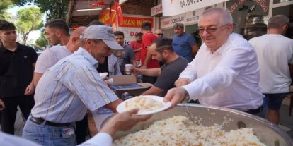 Başkan Ertaş, şehit ve gaziler için düzenlenen hayra katıldı