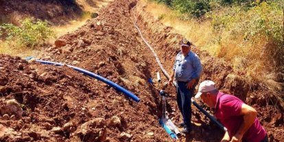 Amasya’da üç köyün su altyapısına destek