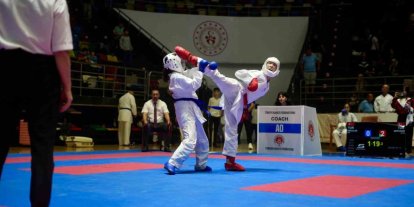 Samsun’da Karadeniz ve Hazar Ülkeleri Karate Şampiyonası başladı