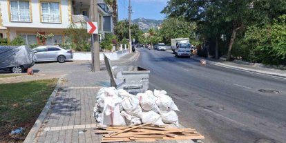 Marmaris’te kaçak moloz dökümüne ceza