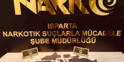 Isparta’da uyuşturucu operasyonu: 1 kişi tutuklandı