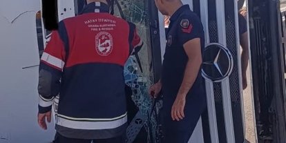 Kırıkhan’da trafik kazası: 1 yaralı
