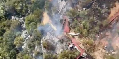 Antalya’da ormanlık alanda yangın
