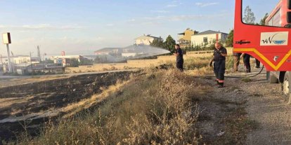 Van’da örtü üstü yangını